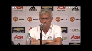Jose Mourinho Full Press Conference - Manchester United Vs LA GALAXY