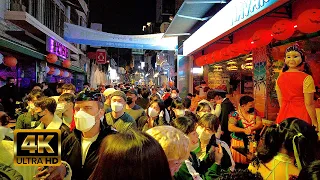 [4K] Korea Tour - Amazing Itaewon Halloween day party, Seoul 한국 여행 - 서울 이태원 할로윈 데이, 파티