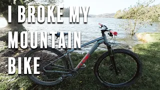 I Broke my Cube Analog Mountain Bike at Castlewellan