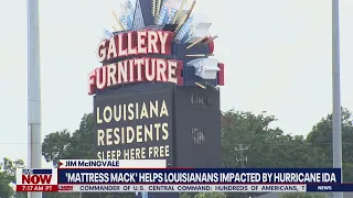 'Mattress Mack' housing Hurricane Ida evacuees at Houston furniture store | LiveNOW From FOX