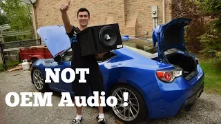 JL Audio Sub Install BRZ ! Made Easy !