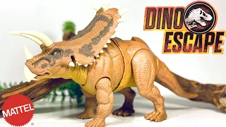 Mattel Dino Escape Pentaceratops Review!! Mega Destroyers Jurassic World