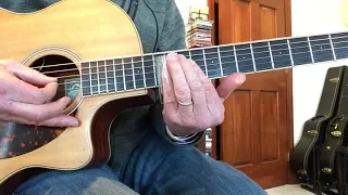 Playing slide in standard tuning