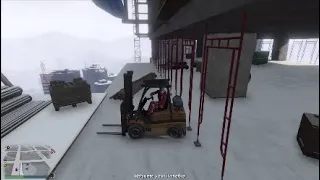 The Forklift Getaway - GTA V Online