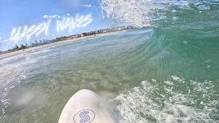 Fun GLASSY Waves at the local