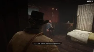 All of The "Wrong Room" Cutscenes at The Valentine Hotel in Red Dead Redemption 2