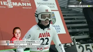 Eirin Maria Kvandal 91.5m - 3rd Place Rasnov 2023