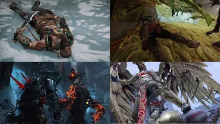 God Of War All Kratos Death Animations In 2022