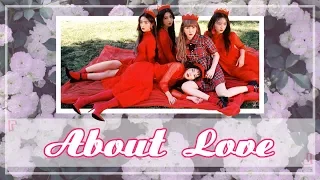 【日本語訳＆ハングル】Red Velvet`About Love`