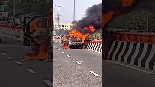 Toyota Fortuner Catch Fire 🔥 #cars #viral #videos #shortvideo #shorts