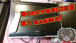 Новые приключения Домовенка / Восстанавливаем телевизор toshiba 19W301PR.