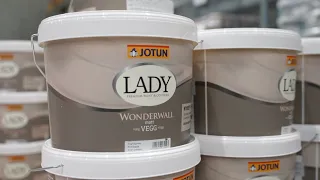 Jotun LADY Wonderwall - En robust, men flot maling »