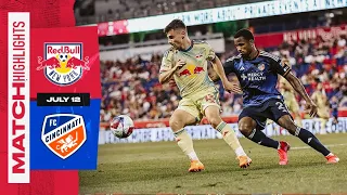 HIGHLIGHTS | Cincinnati Rallies Late to beat Red Bulls | New York Red Bulls vs. FC Cincinnati