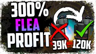 Make 200-300% MORE MONEY Advanced Flea Market Strategy |  Escape From Tarkov