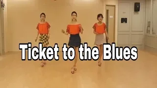 Ticket To The Blues! Line Dance (Beginner)Niels Poulsen (Denmark)