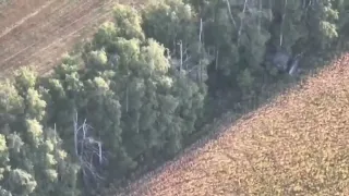 Soldiers of the operational-tactical grouping Sumy destroy Russian engineering vehicle MDK-3