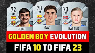 GOLDEN BOY 👶 FIFA EVOLUTION | FIFA 10 - FIFA 23
