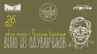 СИРЕНЕВАЯ СТУДИЯ. Лекция "Вино из одуванчиков" с Михаилом Калининым