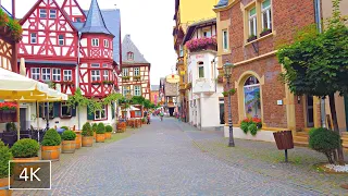 4K Walk Through Peaceful German Village Along the Rhine - Bacharach, Germany with Captions ▶︎