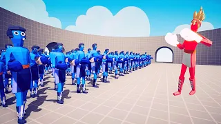 HOW MANY BOXERS NEED TO TAKE DOWN A SUPER BOXER | Totally Accurate Battle Simulator TABS