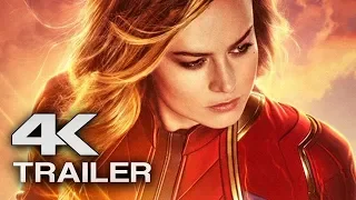 CAPTAIN MARVEL Trailer 3 (4K ULTRA HD) 2019 - Brie Larson Superhero Movie