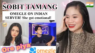 SOBIT TAMANG - Omegle on Indian Server ! She got Emotional When I Switched to Hindi! I FILIPIN REACT