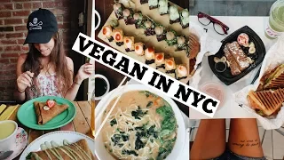WHAT I ATE IN NEW YORK CITY // EPIC VEGAN FOOD VLOG