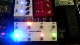 True Bypass Looper Build - American Loopers 8 CH Slanted View Looper Switcher
