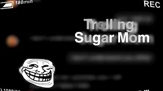 Trolling Sugar Mom