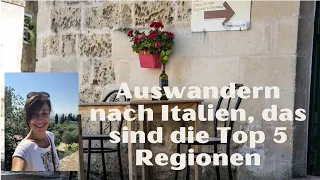 Auswandern nach Italien, aber wohin? Top 5 Regionen Insidertip #auswandern #Italien