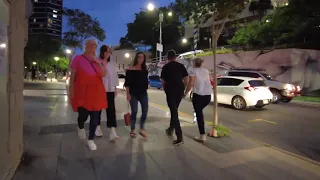 The Nightlife at The Brisbane River Australia