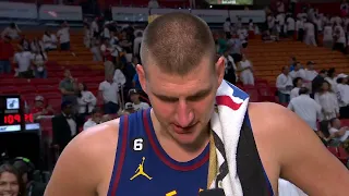 Nikola Jokic on making NBA Finals history: It doesn't mean much to me | NBA on ESPN