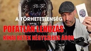 Átverés, lehúzás, selejtes okosóra, négyszeres ár