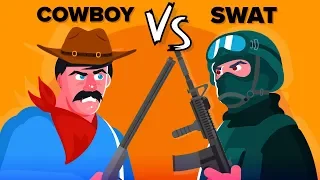 COWBOY vs SWAT - Who Would Win?