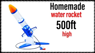 How to make a powerful water rocket/diy water rocket