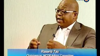 Raseriti Tau: Chairperson NCOP Adhoc Committee