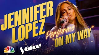 Jennifer Lopez Performs "On My Way" | NBC's The Voice Live Finale 2021