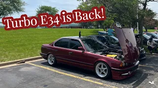 Prepping the Turbo M50 E34 for the Season and First Drive!