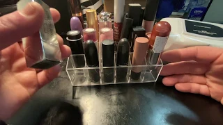 ASMR Lipstick Swatching + Show & Tell