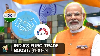 INDIA Signs LANDMARK $100B Trade Deal With EUROPE!