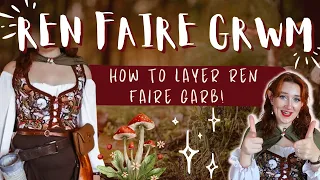 What to Wear to a Ren Faire | How to Layer🍄 ✨Ren faire outfits, cottagecore, hobbitcore ✨ #renfaire