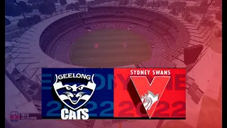 2022 AFL Grand Final - Geelong Cats vs Sydney Swans - AFL Evolution 2