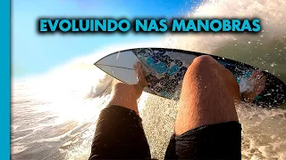 POV SURF - MAIS UM DIA DE TREINO NA PRAIA GRANDE | EP. 28