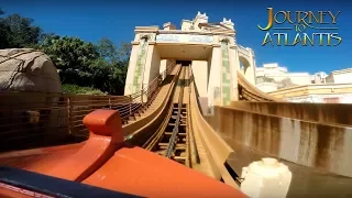 Journey To Atlantis Updated Ride POV SeaWorld Orlando | BrandonBlogs