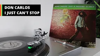 Don Carlos - I Just Can't Stop (Reggae Vinyl)