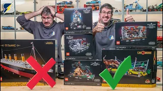 Adults want smaller LEGO sets with minifigs, not only big and expensive shelf queens!