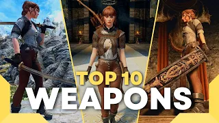 TOP 10 Skyrim Weapon Mods in 2022!