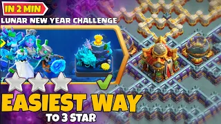 Easily 3 Star Lunar New Year Challenge in Clash of Clans | coc new event attack