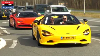 Supercars Accelerating! - Novitec SVJ, BRABUS 911 Turbo S, SF90, 750S, Huracan STO, 812SF,...