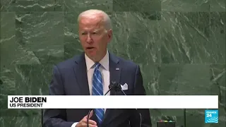 UN General Assembly: Biden says US not seeking 'Cold War' as he vows to lead • FRANCE 24 English